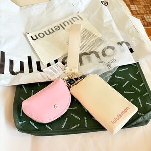 🆕 Release LULULEMON Dual Pouch Wristlet * Wallet- BNWT